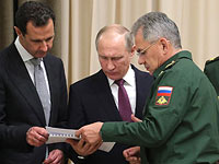 Башар Асад, Владимир Путин и Сергей Шойгу Башар Асад, Владимир Путин и Сергей Шойгу