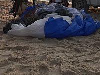 На набережной в Нетании потерпел крушение параплан На набережной в Нетании потерпел крушение параплан