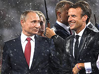 Владимир Путин и Эммануэльь Макрон Владимир Путин и Эммануэльь Макрон