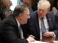 Майк Помпео и Дональд Трамп Майк Помпео и Дональд Трамп