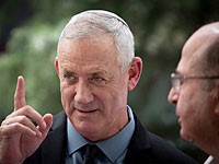 Бени Ганц, лидер блока "Кахоль Лаван" Бени Ганц, лидер блока "Кахоль Лаван"