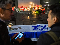 На месте теракта, Галле. 9 октября 2019 года На месте теракта, Галле. 9 октября 2019 года