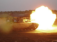 В ответ на ракетный обстрел танк ЦАХАЛ атаковал позицию ХАМАСа