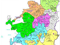 Разделение Иерусалима на районы во время карантина