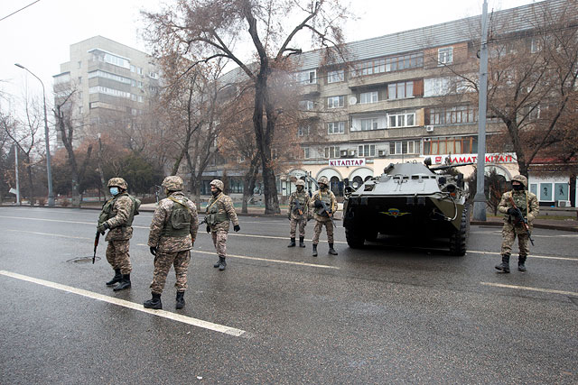 Казахстан через неделю после начала протестов. Фоторепортаж Казахстан через неделю после начала протестов. Фоторепортаж