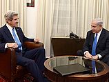 Госсекретарь США Джон Керри и премьер-министр Биньямин Нетаниягу. 08.04.2013 Госсекретарь США Джон Керри и премьер-министр Биньямин Нетаниягу. 08.04.2013
