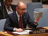 Премьер-министр Украины Арсений Яценюк в ООН Премьер-министр Украины Арсений Яценюк в ООН