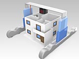 Китайская компания с помощью 3D-принтера "печатает" 10 жилых домов в день Китайская компания с помощью 3D-принтера "печатает" 10 жилых домов в день
