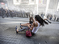 Разгон "парада гордости" в Стамбуле. 28 июня 2015 года Разгон "парада гордости" в Стамбуле. 28 июня 2015 года