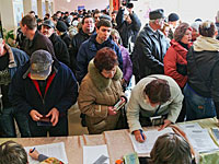 Во время выборов в ДНР. 2 ноября 2014 года Во время выборов в ДНР. 2 ноября 2014 года