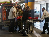 Госпитализация пострадавшего в теракте в Бейт-Эле. 31 января 2016 года Госпитализация пострадавшего в теракте в Бейт-Эле. 31 января 2016 года