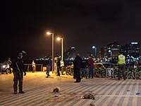 На месте теракта в Яффо. 8 марта 2016 года На месте теракта в Яффо. 8 марта 2016 года