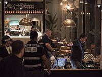 На месте теракта. Тель-Авив, 8 июня 2016 года На месте теракта. Тель-Авив, 8 июня 2016 года