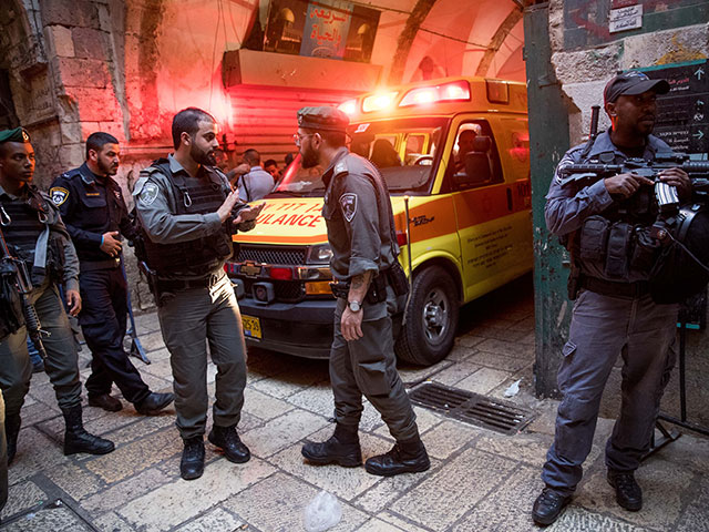 На месте теракта в Иерусалиме. 18 марта 2018 года