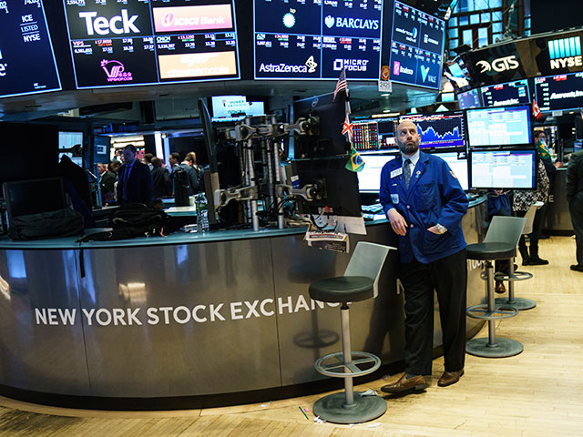 Фондова  биржа (NYSE) в Нью-Йорке. 19 марта 2018 года 