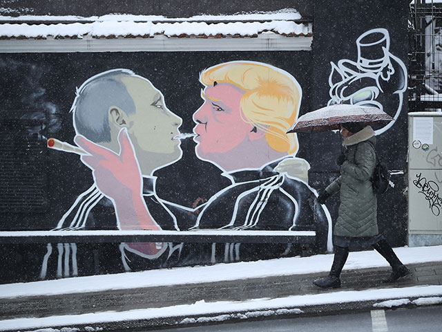 Трамп &#8211; герой сериала "Симпсоны": лысый фашист Путин - оставь в покое страну  