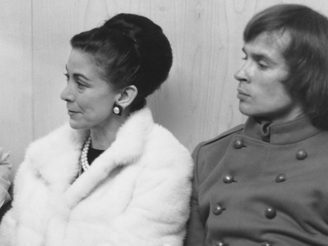 С Марго Фонтейн. 1969 г.
