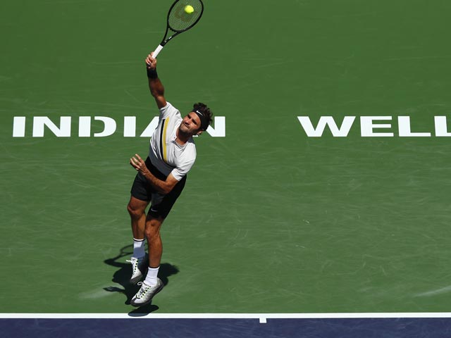Индиан-Уэллс: Роджер Федерер вышел в финал, установив рекорд