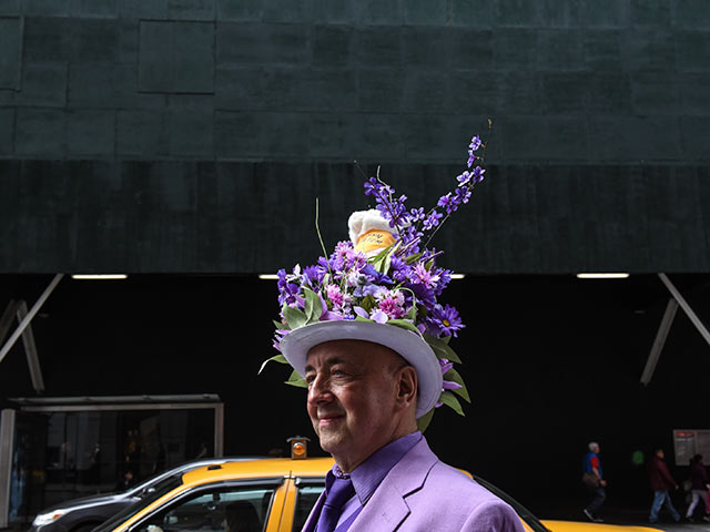 Пасхальный "парад шляпок" в Нью-Йорке