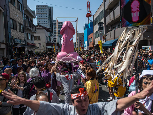 Праздник плодородия: фаллический фестиваль в Японии