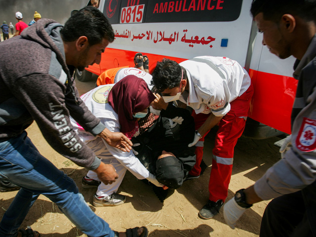   Минздрав сектора Газы: в ходе второй пятницы "марша" погибли восемь активистов