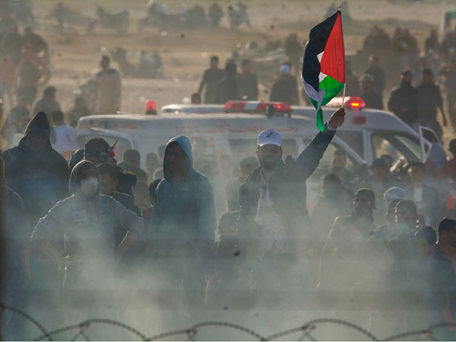 "Марш возвращения" ХАМАСа на границе Газы