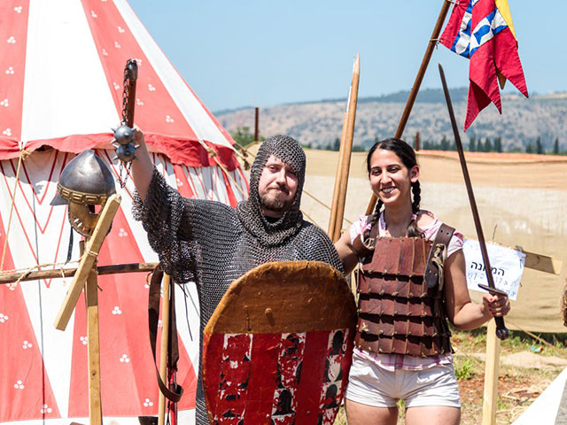 "Рыцари и мастера": средневековый фестиваль в Галилее