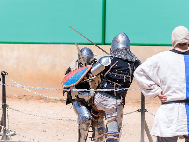 "Рыцари и мастера": средневековый фестиваль в Галилее