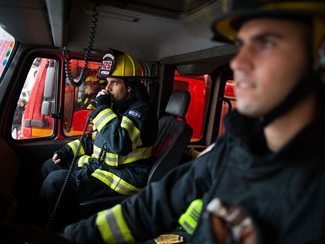 Пожар в Ришон ле-Ционе: трое пострадавших
