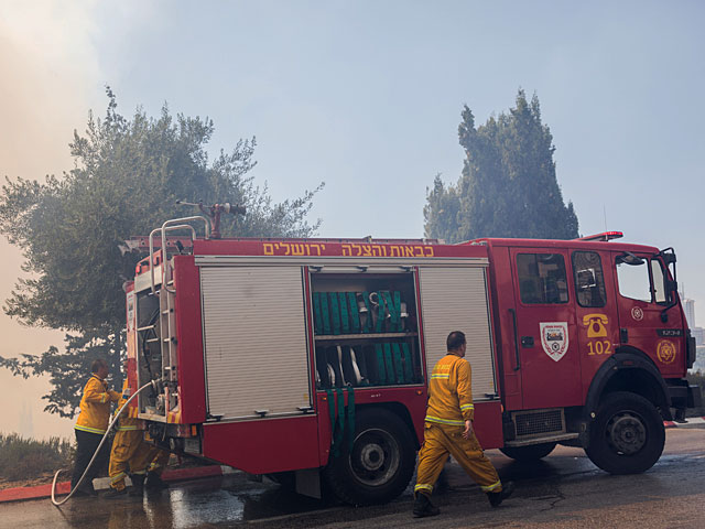 Воздушный змей, запущенный из Газы, вызвал пожар в лесу Беэри   