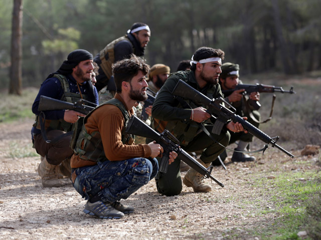 Бойцы "Свободной сирийской армии"