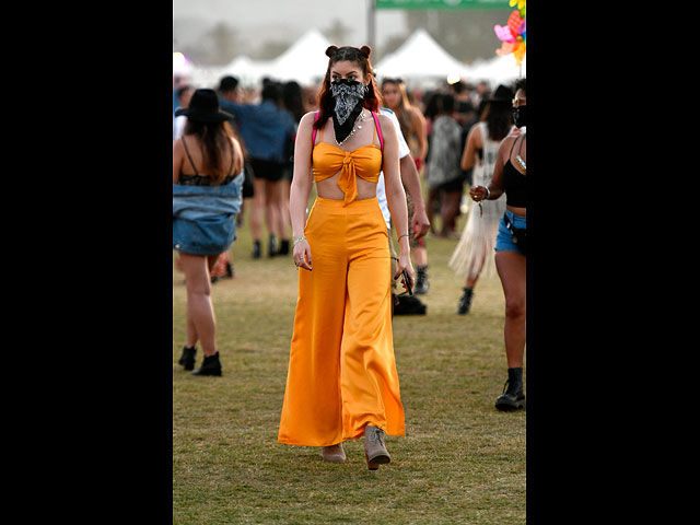 Завершение фестиваля Coachella в Калифорнии 