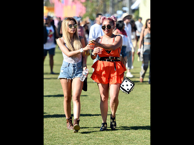 Завершение фестиваля Coachella в Калифорнии 