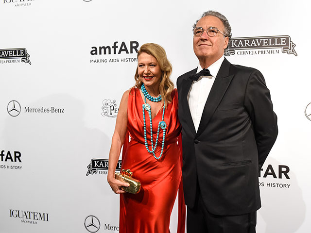 Благотворительный вечер amfAR в Сан-Паулу