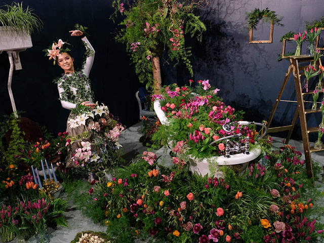Хоррогейт: "лесные феи" на цветочной выставке