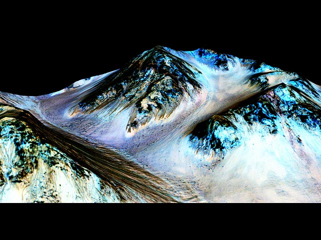 Снимок поверхности Марса. Сентябрь 2015 года 