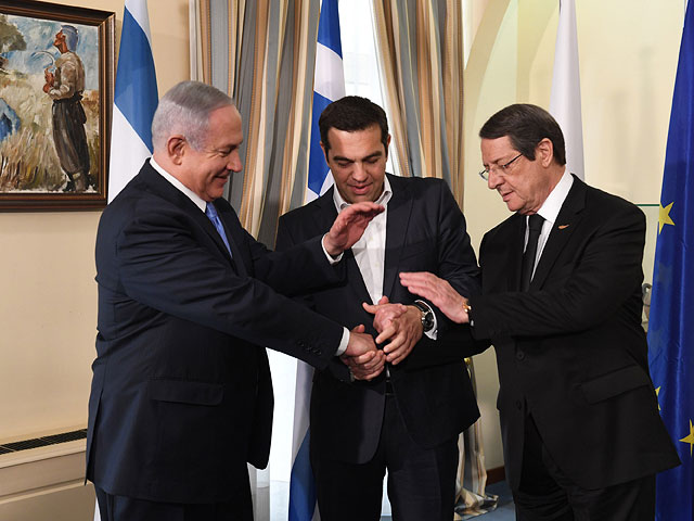 Нетаниягу встретился с лидерами Кипра и Греции  