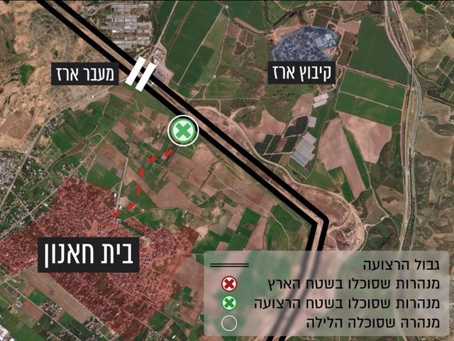 Safa: для уничтожения туннеля на севере Газы ЦАХАЛ применил 10 ракет и БПЛА