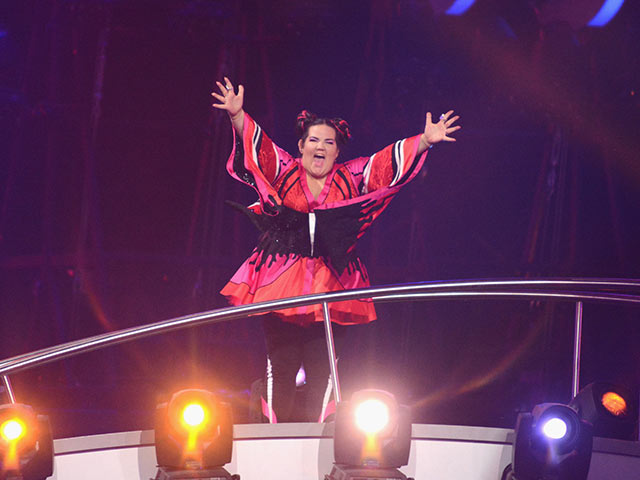 Нета Барзилай на "Евровидении-2018". Лиссабон, 12 мая 2018 года  