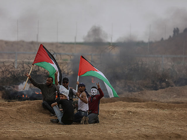 На границе Газы проходит "марш возвращения", есть пострадавшие  