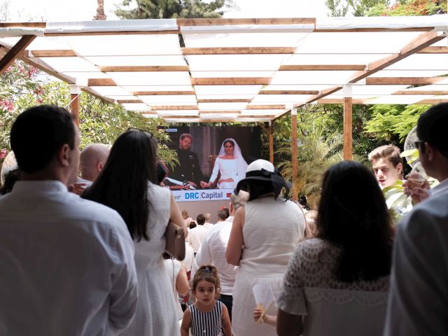 Празднование свадьбы принца Гарри у британского посла в Израиле. Рамат-Ган, 19 мая 2018 года