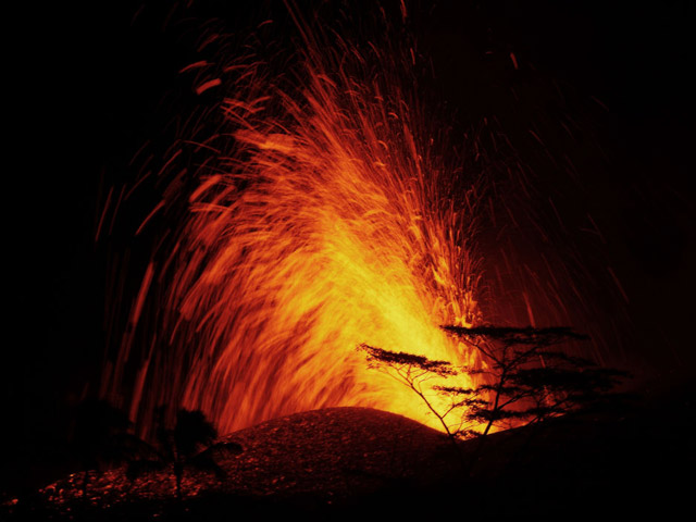 Извержение вулкана Килауэа на Гавайях: ужасающая красота