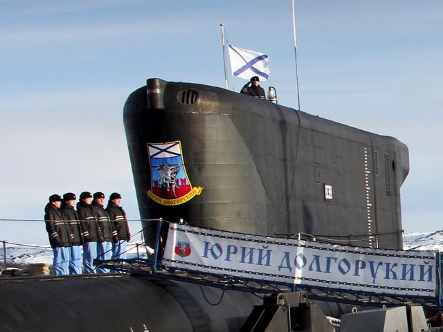 Ракетный подводный крейсер стратегического назначения "Юрий Долгорукий"