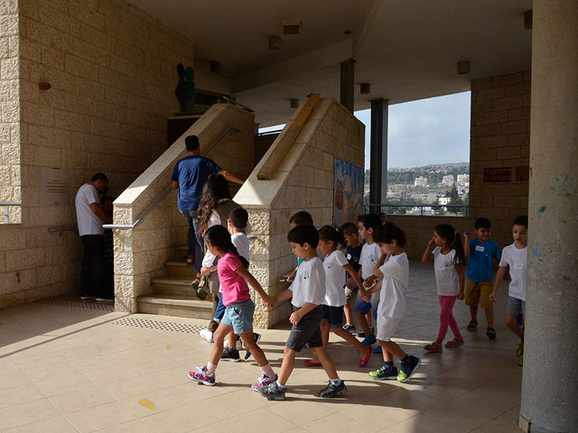 В  "двуязычной школе" в Иерусалиме 