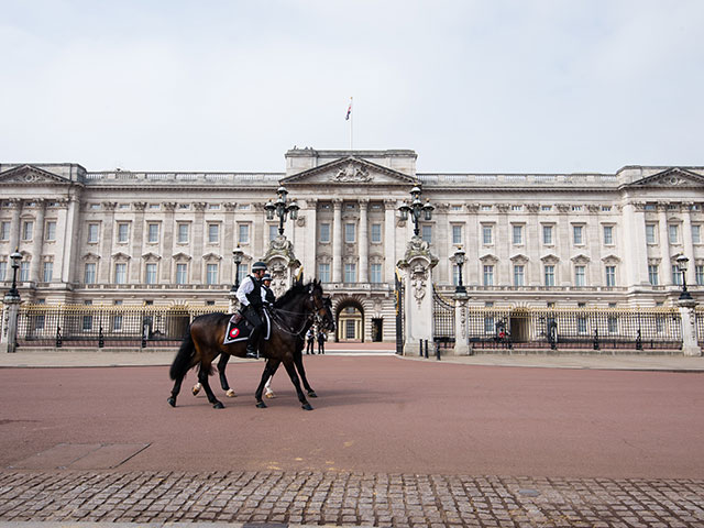 Репетиция церемонии "Trooping the Colour"