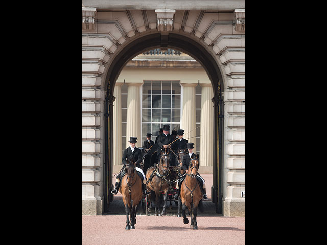 Репетиция церемонии "Trooping the Colour"