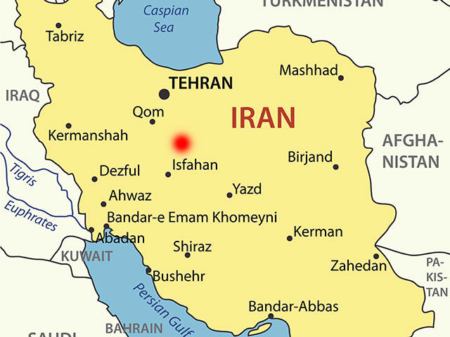 Натанз, Иран   
