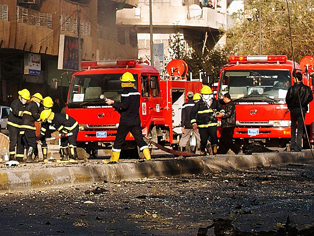 Пожар на складе с избирательными бюллетенями в Багдаде