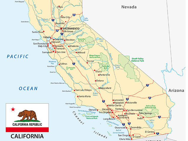 В Калифорнии проведут референдум о разделении штата на три части  