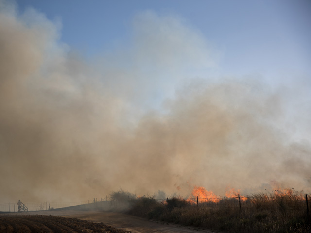 "Огненный" террор. Пожары возле границы с сектором Газы